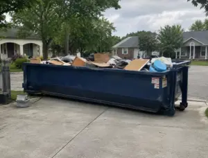 Residential dumpster cleanout case study in Owensboro